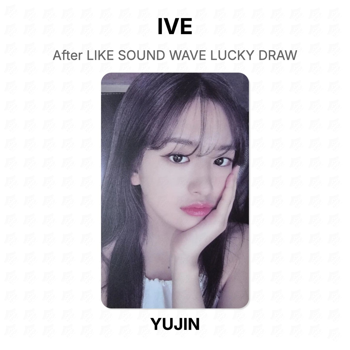IVE After LIKE SOUND WAVE LUCKY DRAW Official Photocard