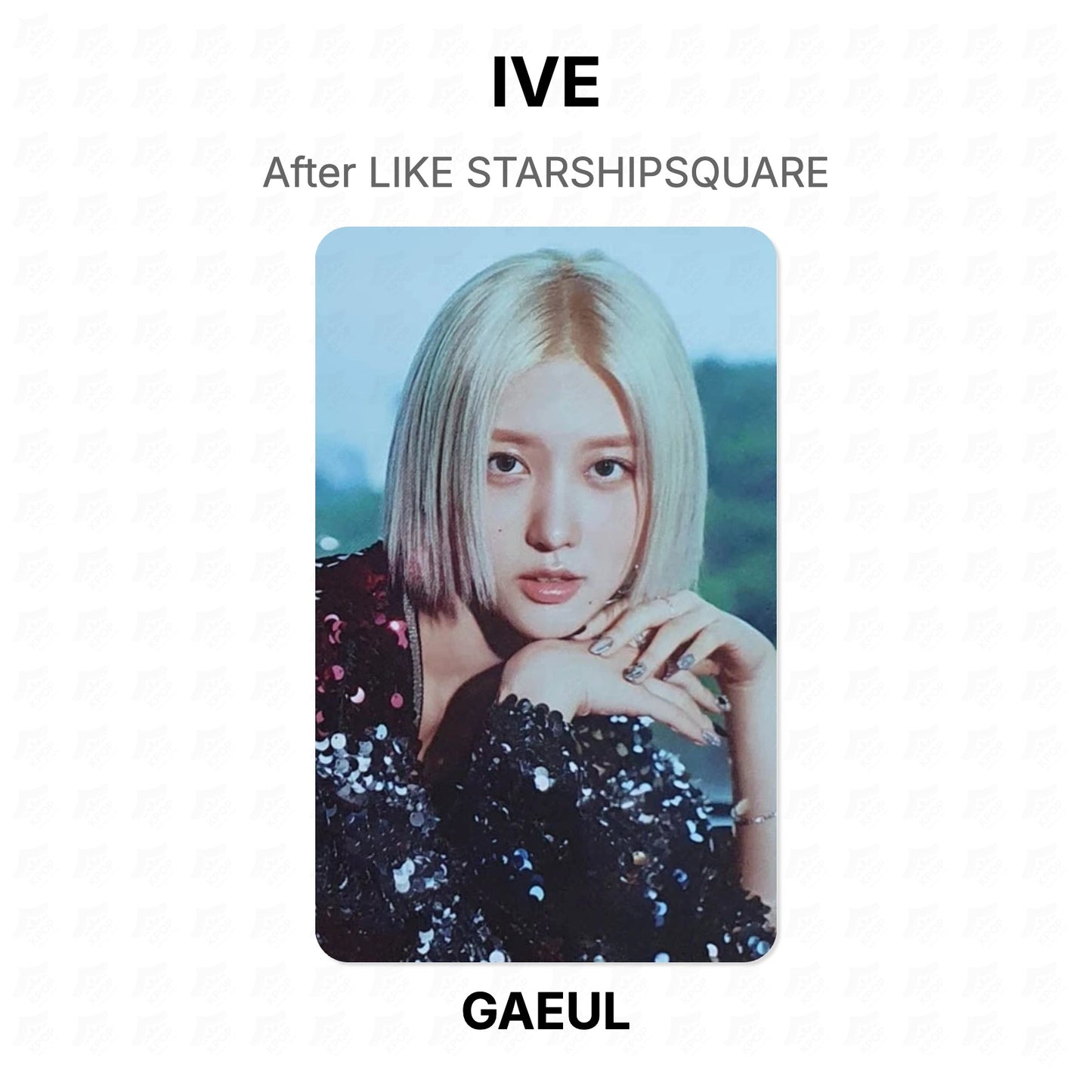 IVE After LIKE STARSHIPSQUARE Official Photocard