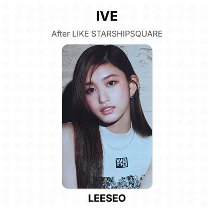 IVE After LIKE STARSHIPSQUARE Official Photocard