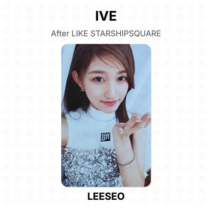 IVE After LIKE STARSHIPSQUARE Official Photocard