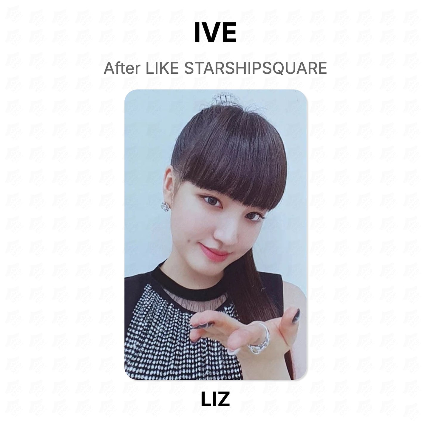 IVE After LIKE STARSHIPSQUARE Official Photocard