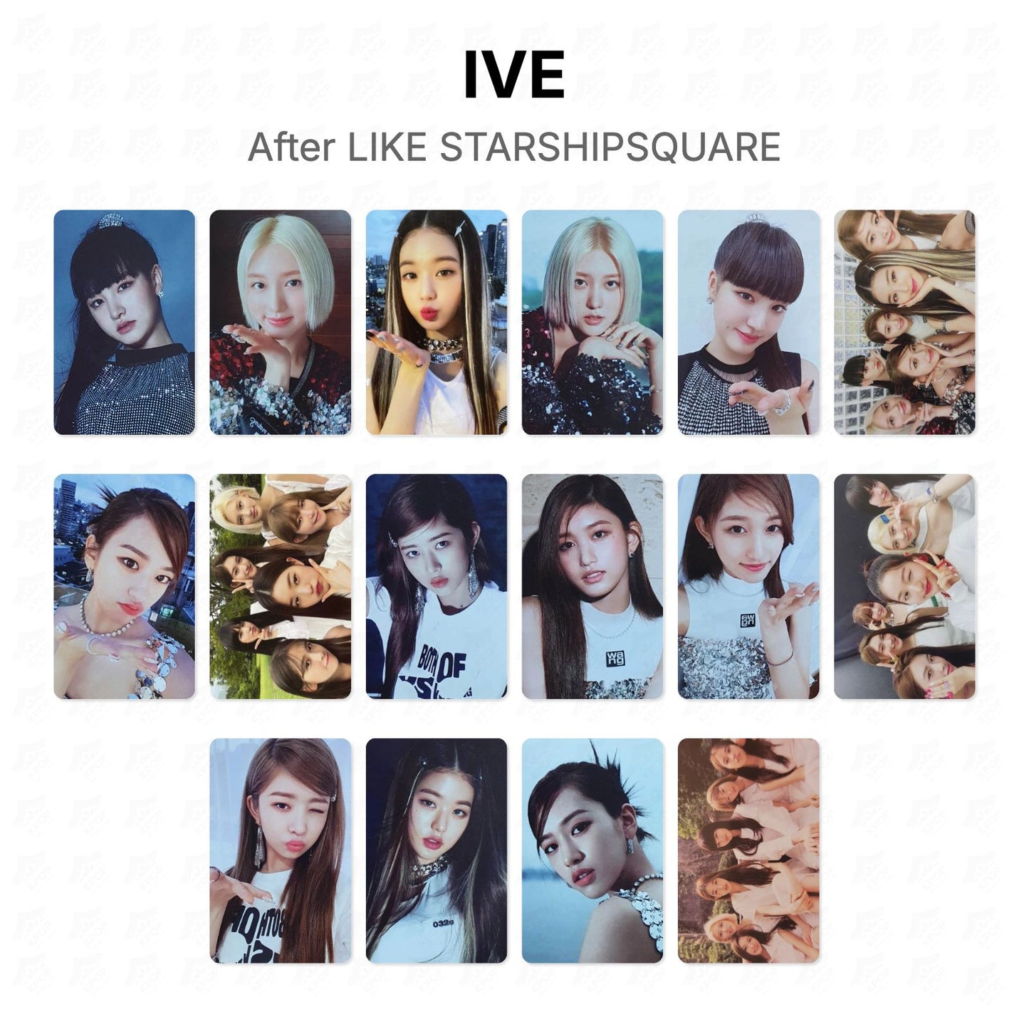 IVE After LIKE STARSHIPSQUARE Official Photocard