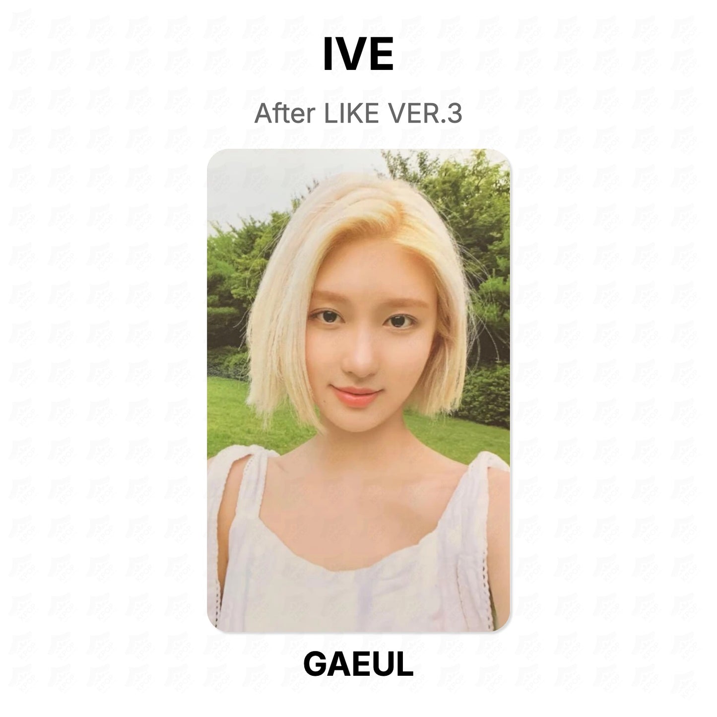 IVE After LIKE VER.3 Official Photocard