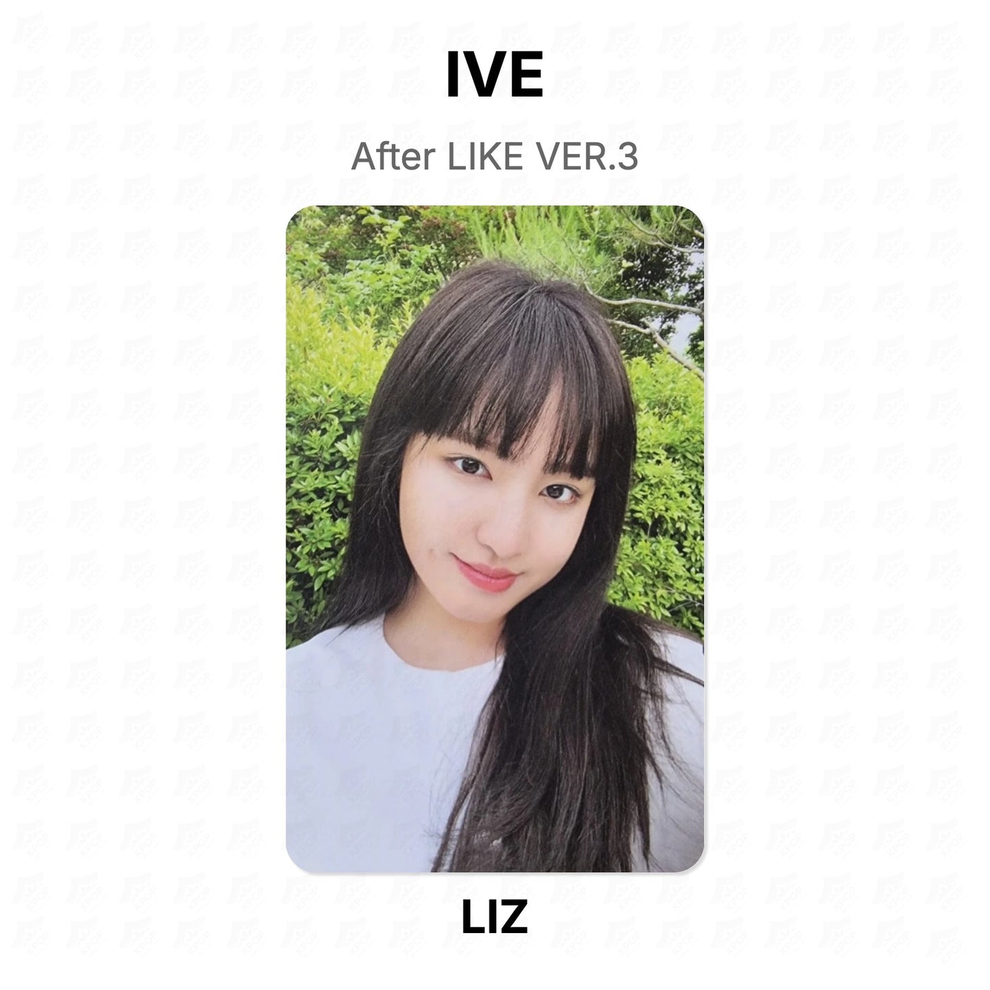 IVE After LIKE VER.3 Official Photocard