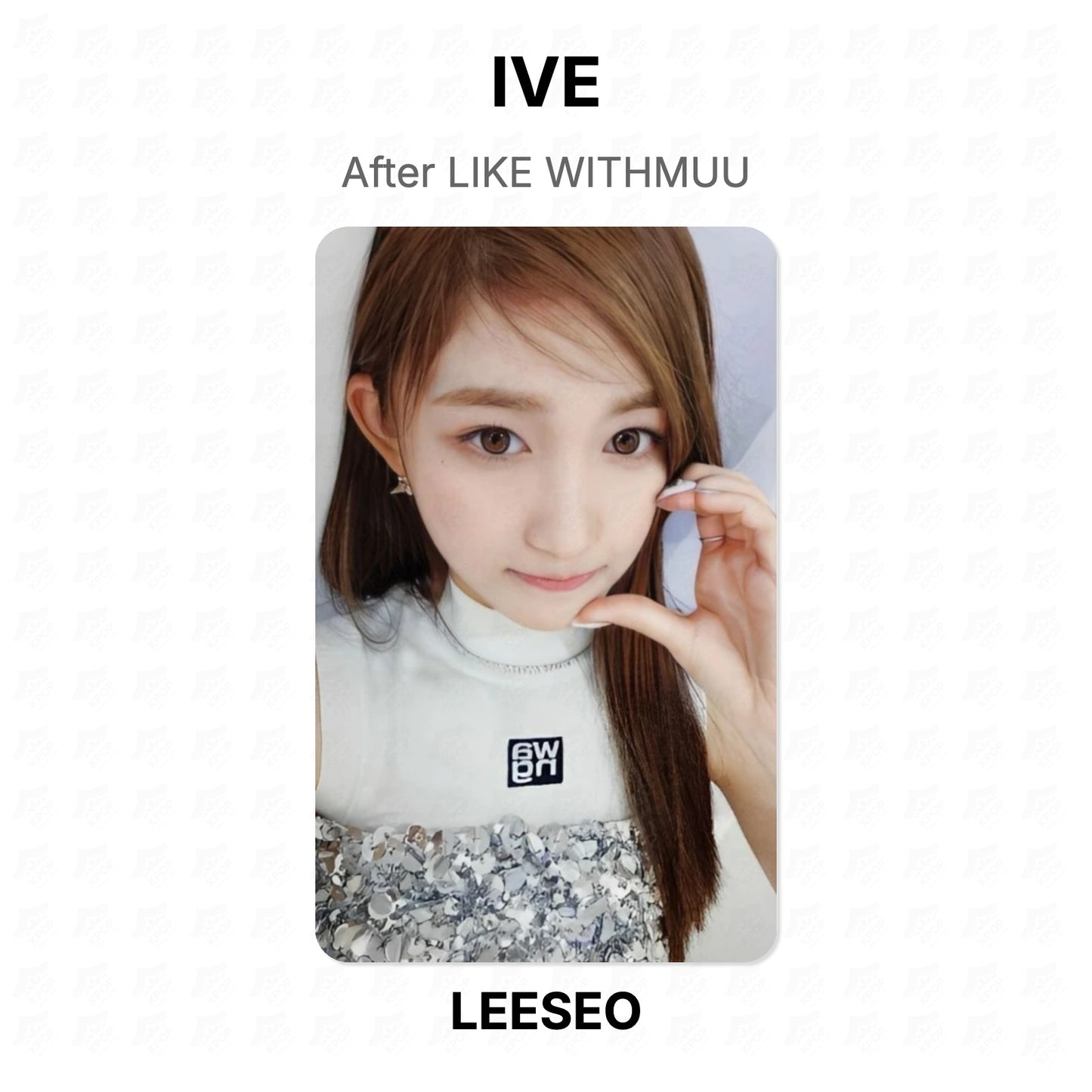 IVE After LIKE WITHMUU Official Photocard