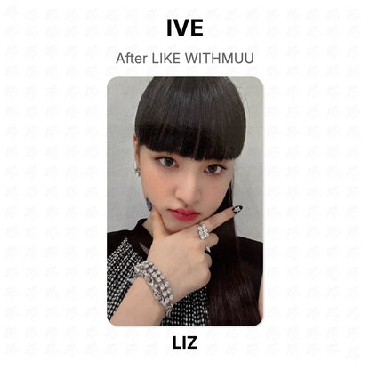 IVE After LIKE WITHMUU Official Photocard