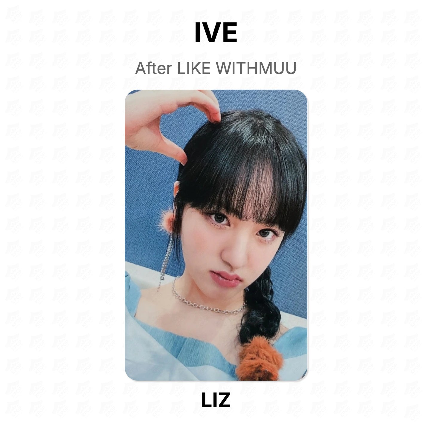 IVE After LIKE WITHMUU Official Photocard