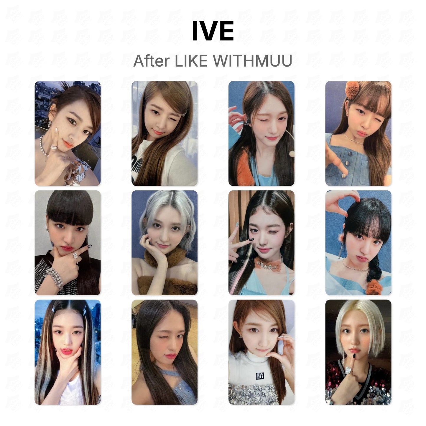 IVE After LIKE WITHMUU Official Photocard