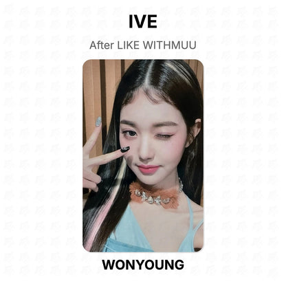 IVE After LIKE WITHMUU Official Photocard
