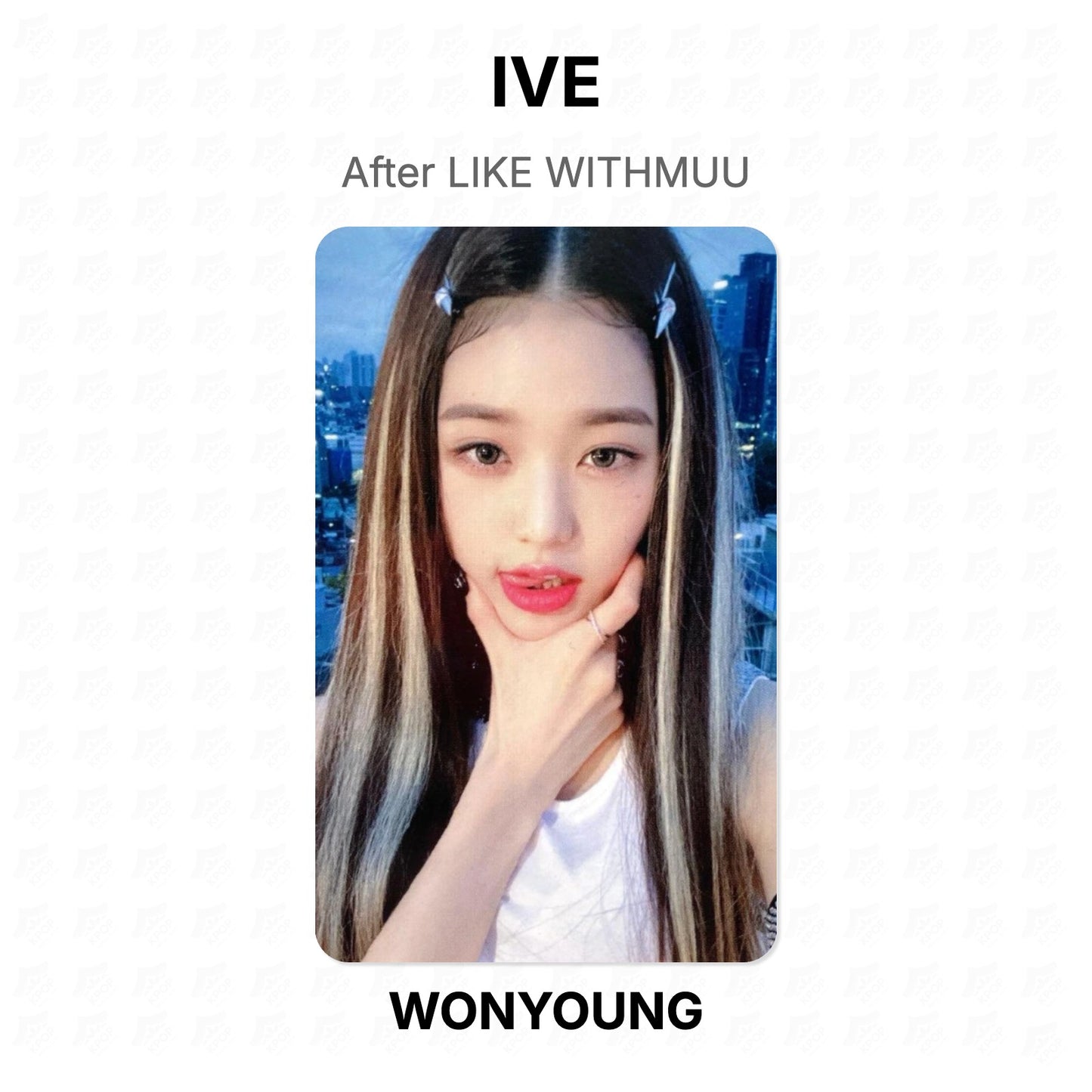 IVE After LIKE WITHMUU Official Photocard