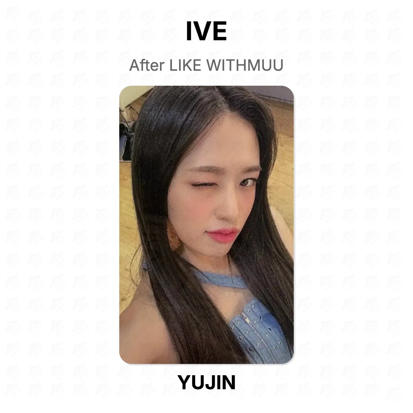 IVE After LIKE WITHMUU Official Photocard