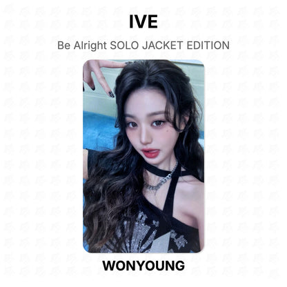 IVE Be Alright SOLO JACKET EDITION Official Photocard