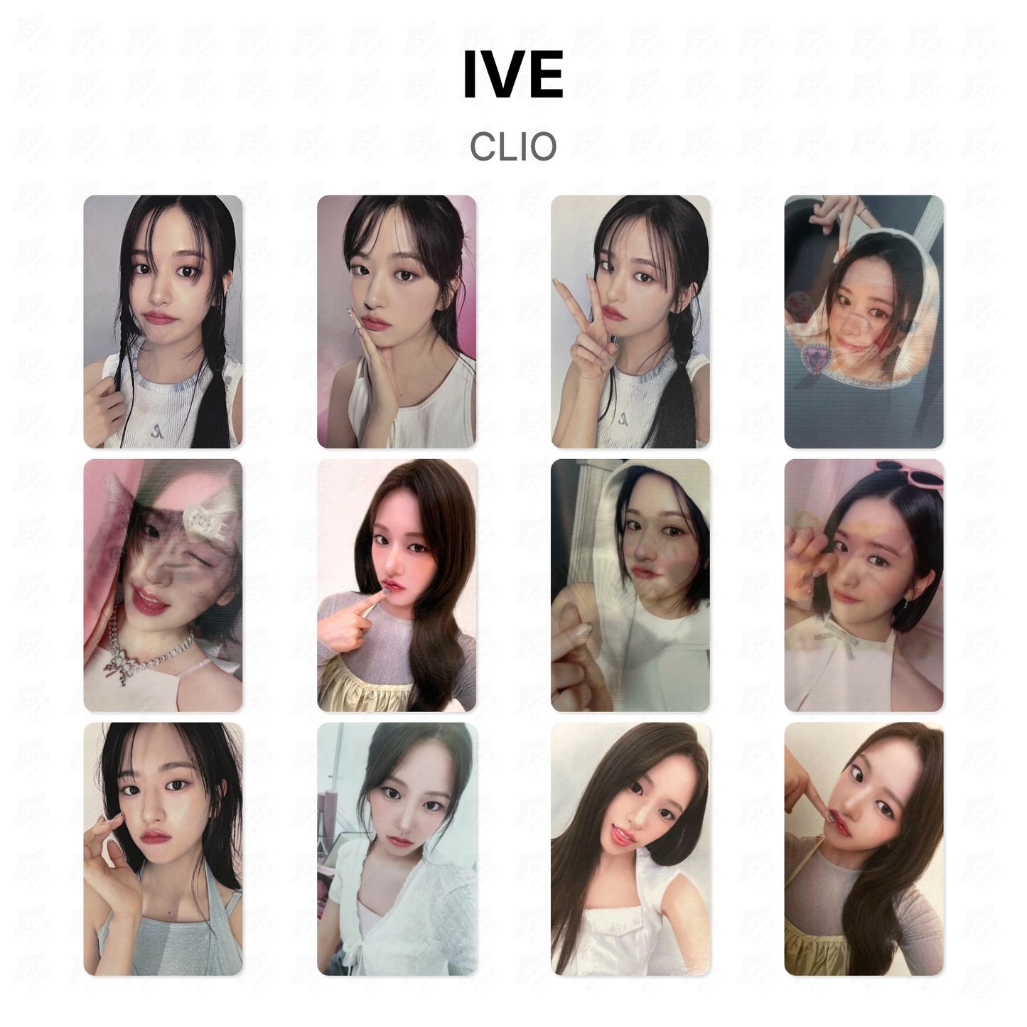 IVE CLIO Official Photocard