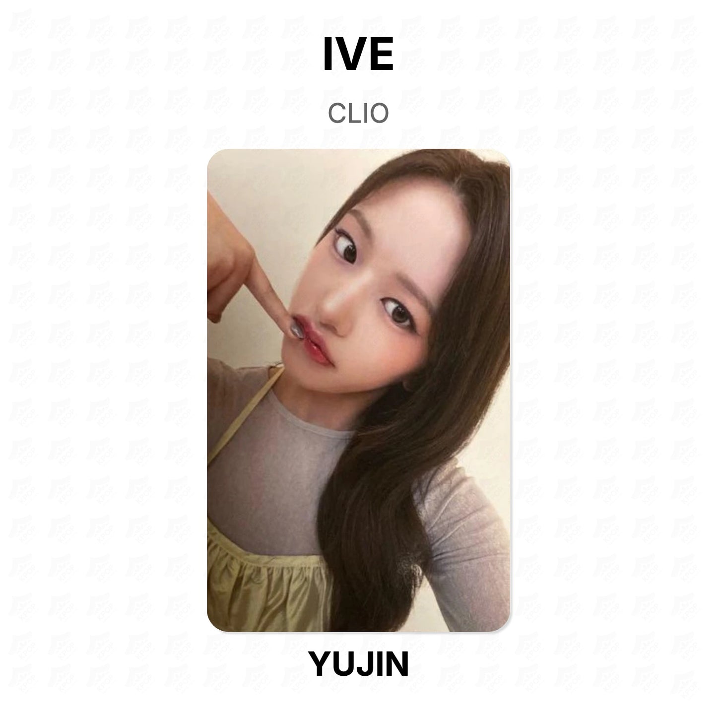 IVE CLIO Official Photocard