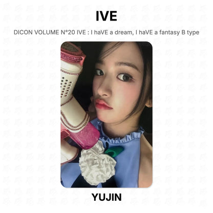 IVE DICON VOLUME N°20 IVE : I haVE a dream, I haVE a fantasy B type Official Photocard