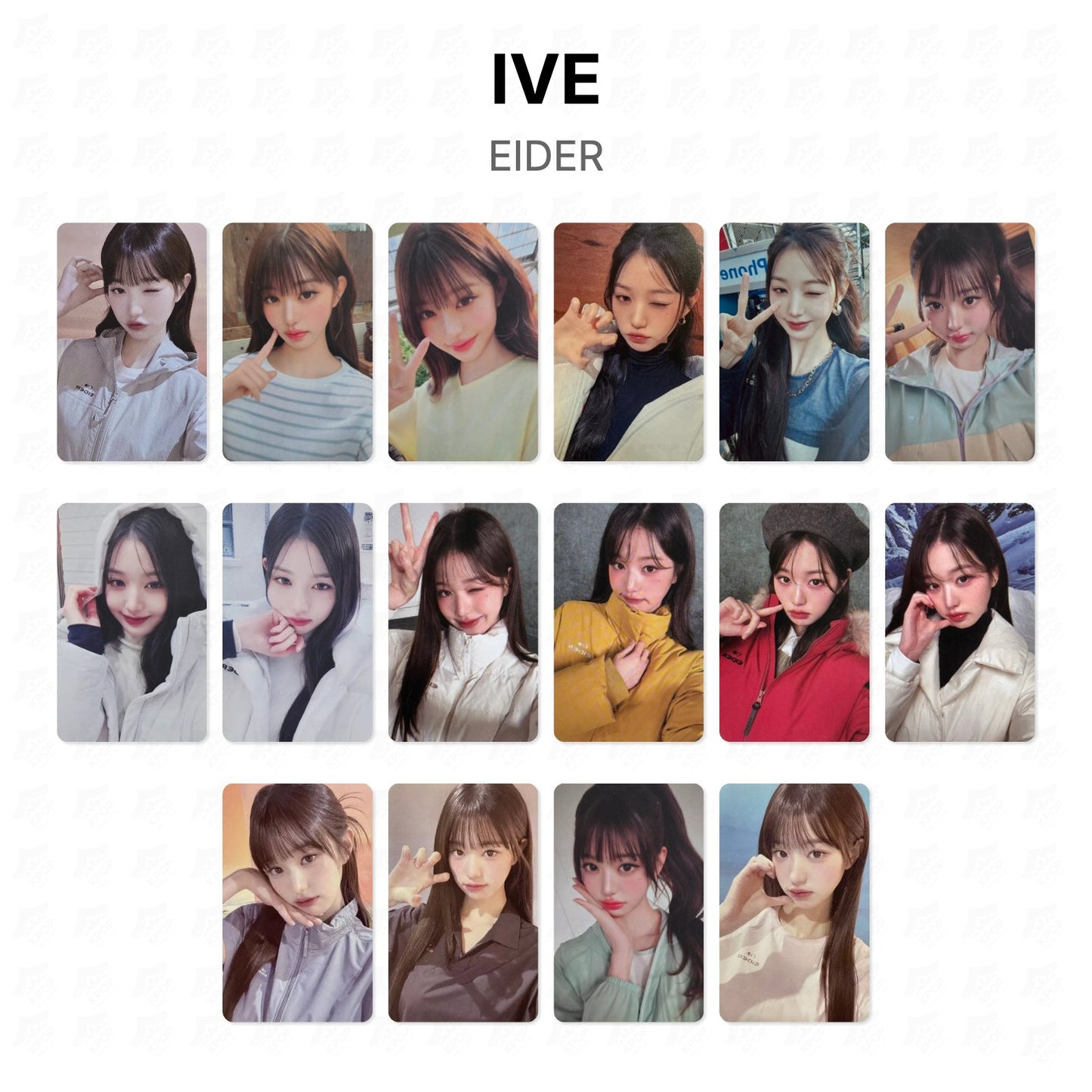 IVE EIDER Official Photocard