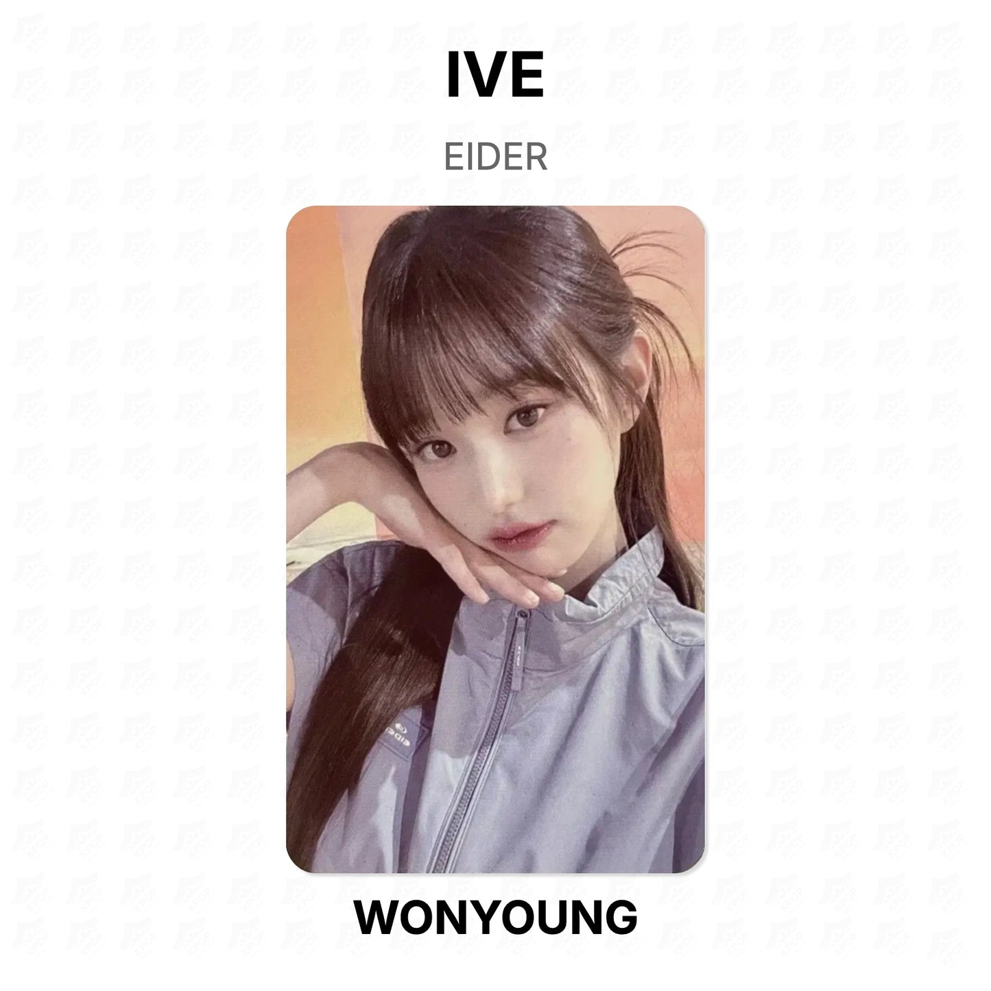 IVE EIDER Official Photocard