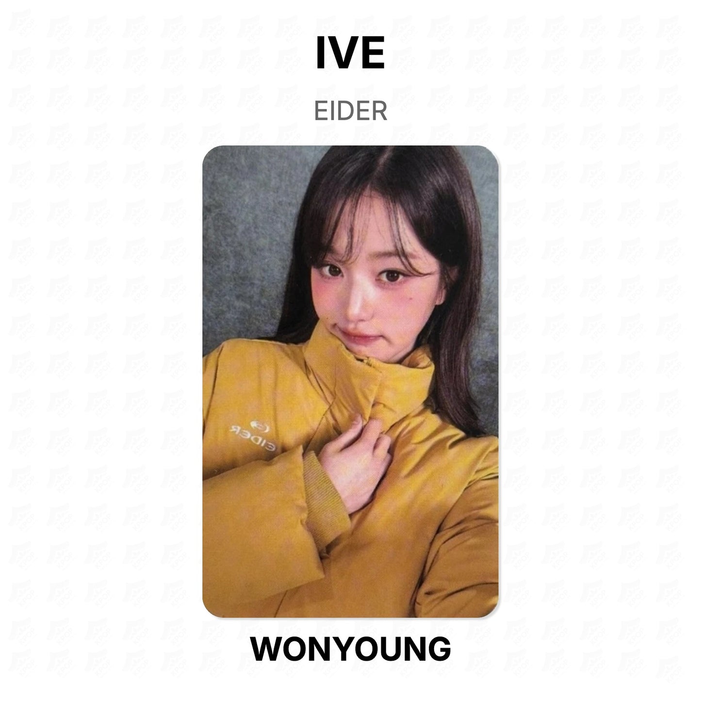IVE EIDER Official Photocard