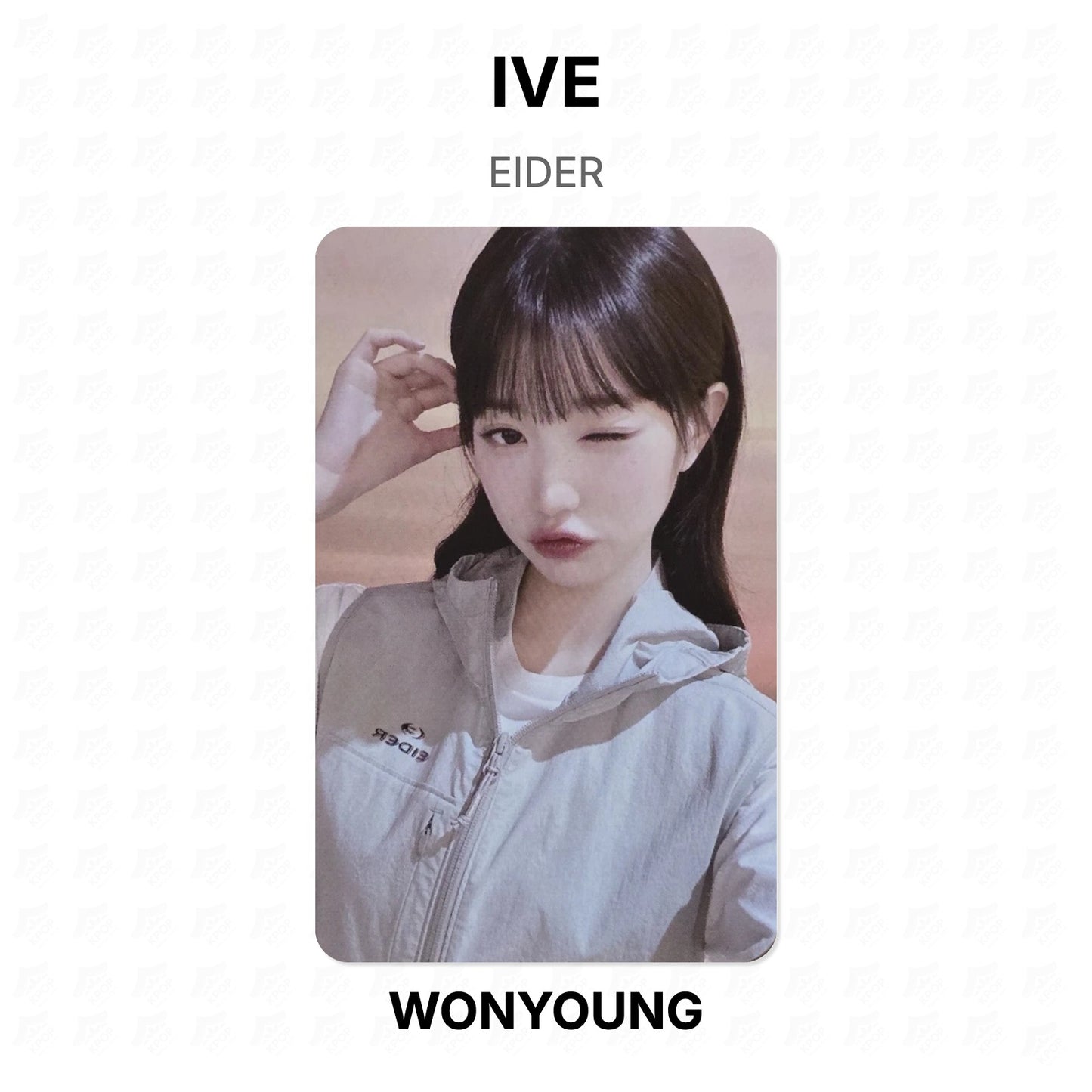 IVE EIDER Official Photocard
