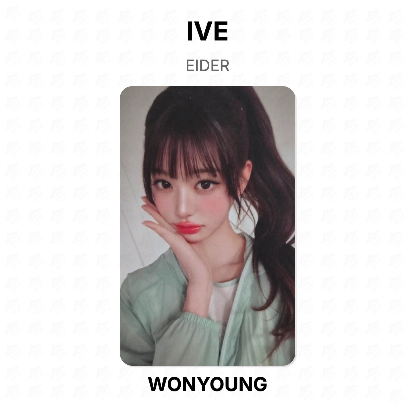 IVE EIDER Official Photocard