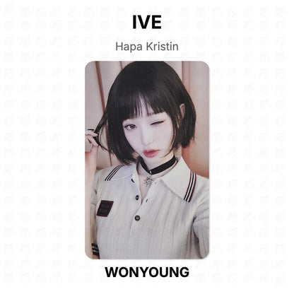 IVE Hapa Kristin Official Photocard