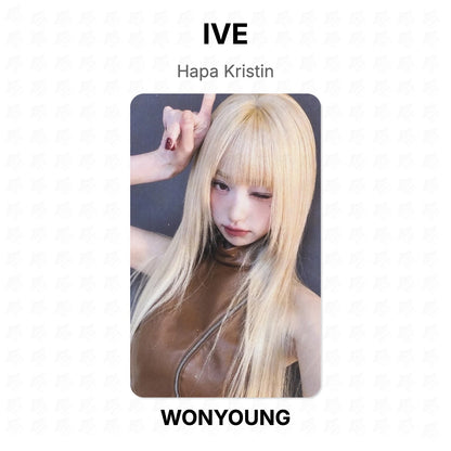 IVE Hapa Kristin Official Photocard
