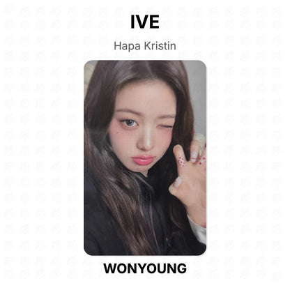 IVE Hapa Kristin Official Photocard
