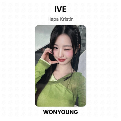 IVE Hapa Kristin Official Photocard