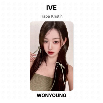 IVE Hapa Kristin Official Photocard