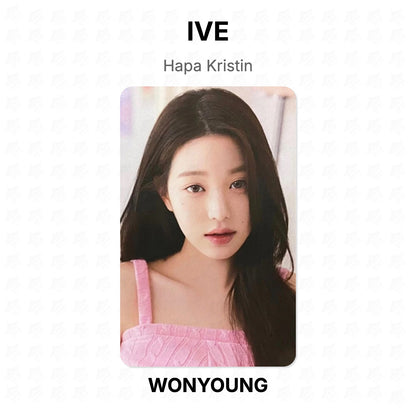 IVE Hapa Kristin Official Photocard