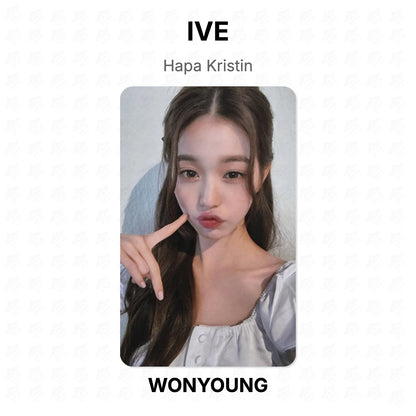 IVE Hapa Kristin Official Photocard