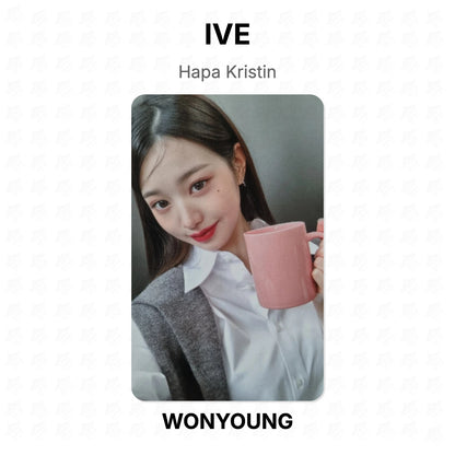 IVE Hapa Kristin Official Photocard