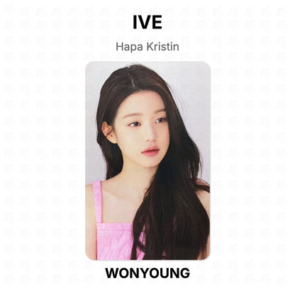 IVE Hapa Kristin Official Photocard