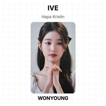 IVE Hapa Kristin Official Photocard