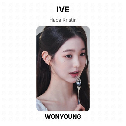 IVE Hapa Kristin Official Photocard