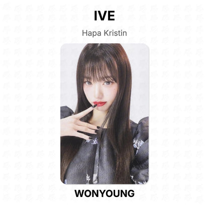 IVE Hapa Kristin Official Photocard