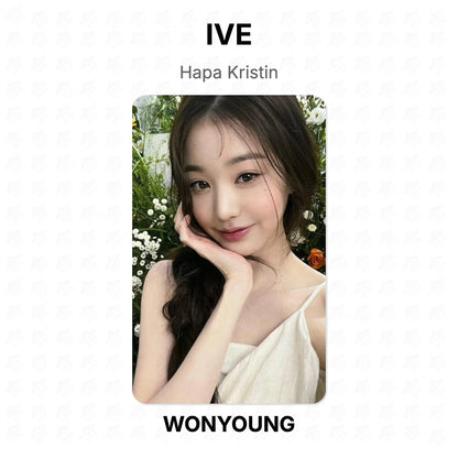 IVE Hapa Kristin Official Photocard