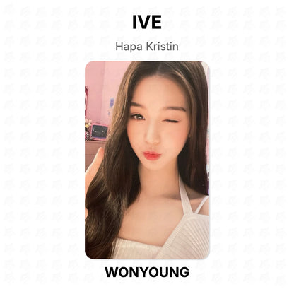 IVE Hapa Kristin Official Photocard