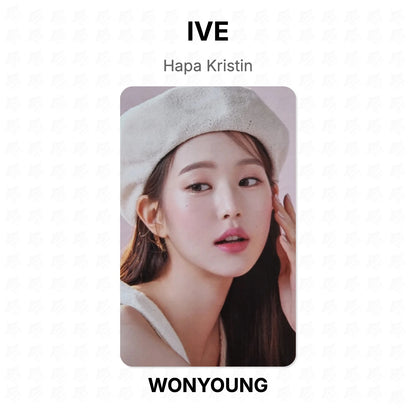 IVE Hapa Kristin Official Photocard