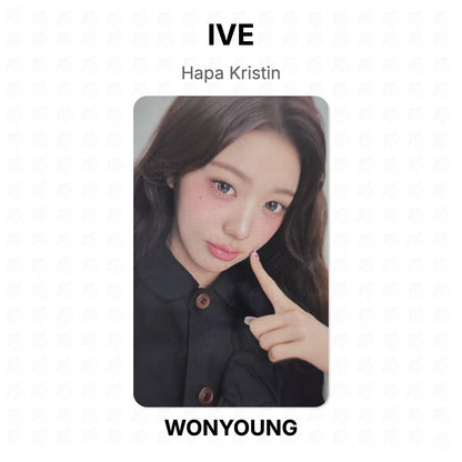IVE Hapa Kristin Official Photocard