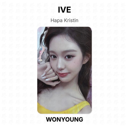 IVE Hapa Kristin Official Photocard