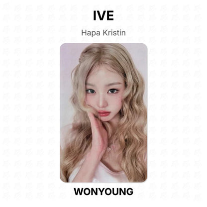 IVE Hapa Kristin Official Photocard