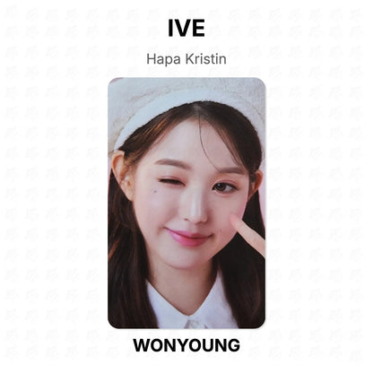 IVE Hapa Kristin Official Photocard
