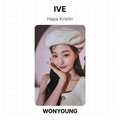 IVE Hapa Kristin Official Photocard