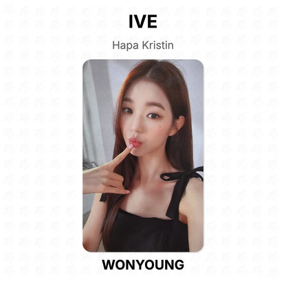IVE Hapa Kristin Official Photocard