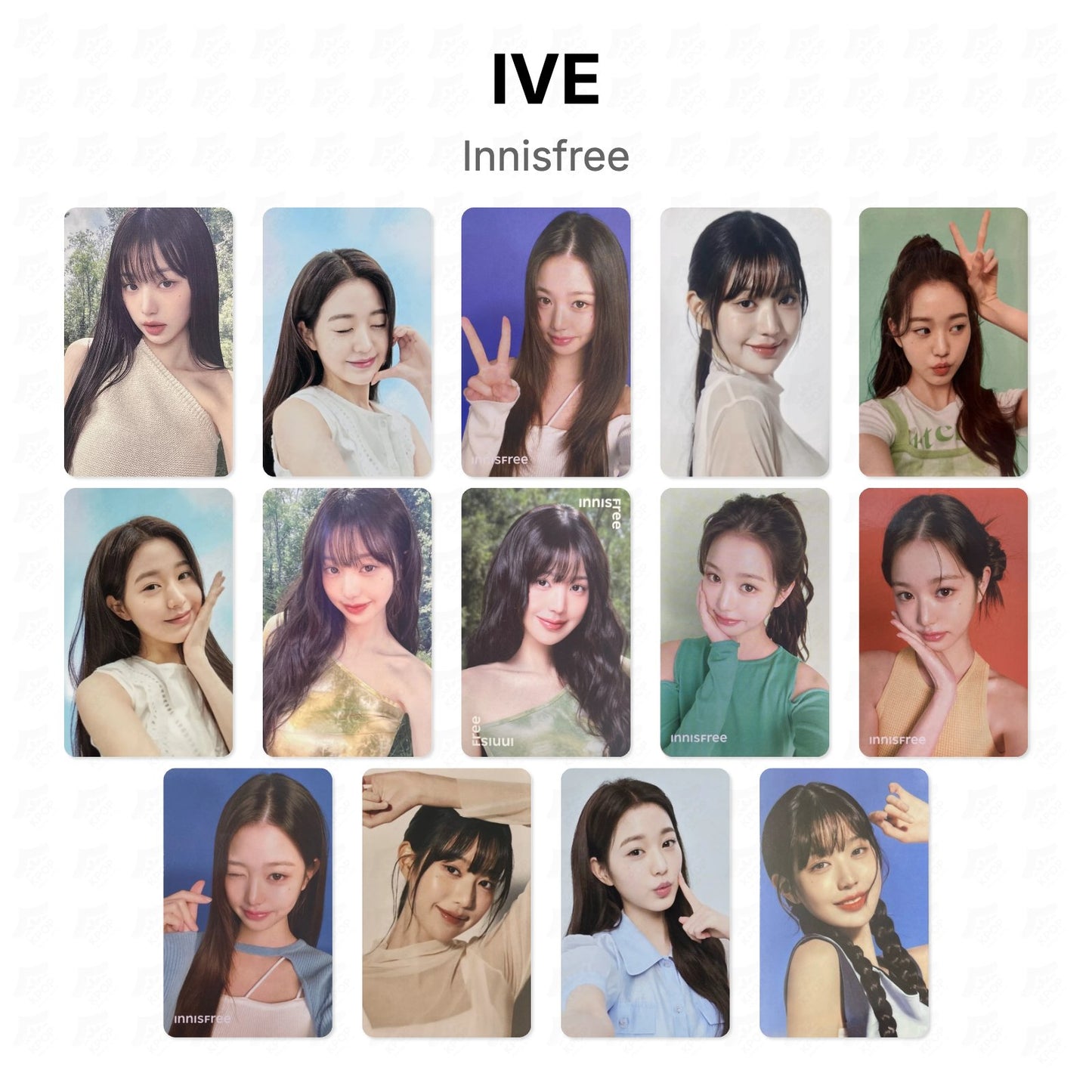 IVE Innisfree Official Photocard