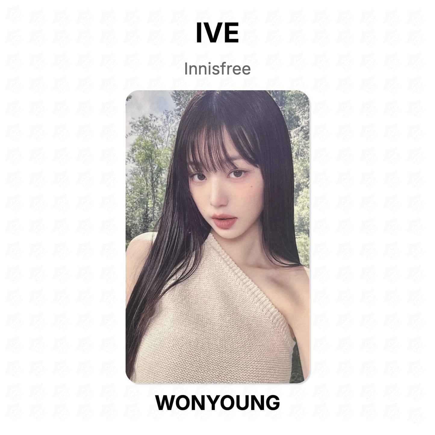 IVE Innisfree Official Photocard