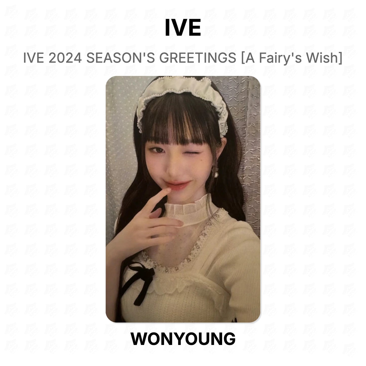 IVE 2024 SEASON'S GREETINGS [A Fairy's Wish] Official Photocard