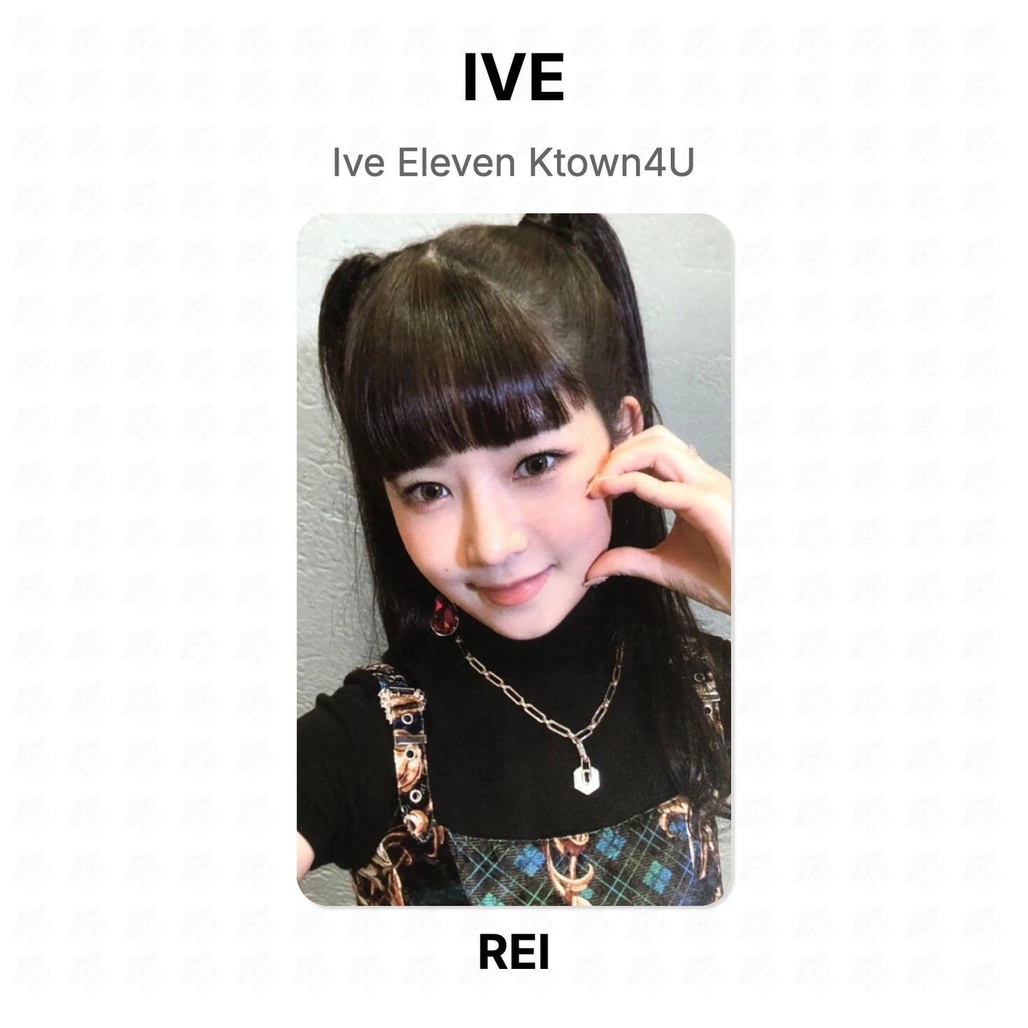 IVE Eleven Ktown4U Official Photocard