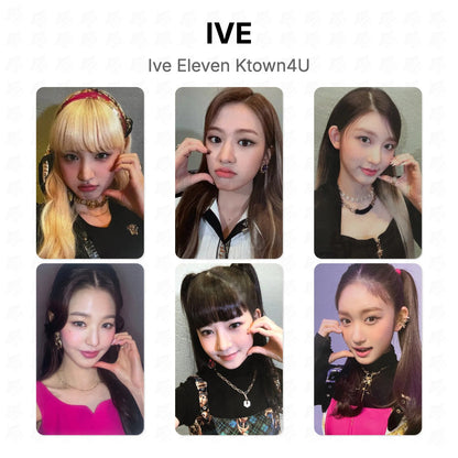 IVE Eleven Ktown4U Official Photocard